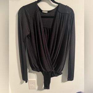 Free People Turnt Bodysuit | Black | Large